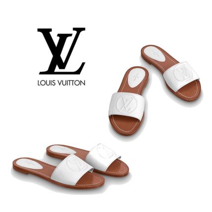 Louis Vuitton Lock It Flat Mules 1A873C 