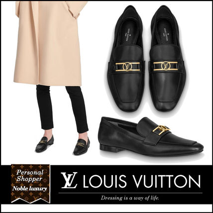 Louis Vuitton 2020 21AW Square Toe Casual Style Street Style Plain Leather 