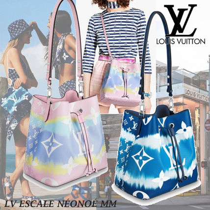 Louis Vuitton MONOGRAM 2020 SS Monogram Casual Style Canvas Tie dye 2WAY Leather Purses 