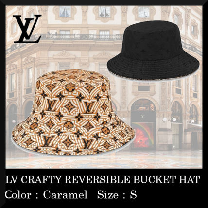 Louis Vuitton 2020 21AW Lv Crafty Reversible Bucket Hat M76533 