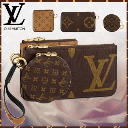 Louis Vuitton MONOGRAM 2020 SS Monogram Canvas Blended Fabrics Bi color Plain Leather 