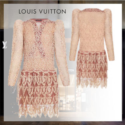 Louis Vuitton 2020 SS Long Sleeved Dress 1A7SJX 