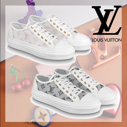 Louis Vuitton MONOGRAM 2020 SS Casual Style Leather Low Top Sneakers 1A87EU 1A87EE 