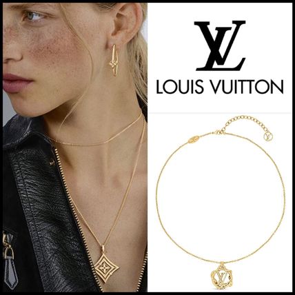Louis Vuitton LOUISE Casual Style Party Style Elegant Style Necklaces  Pendants M69035 