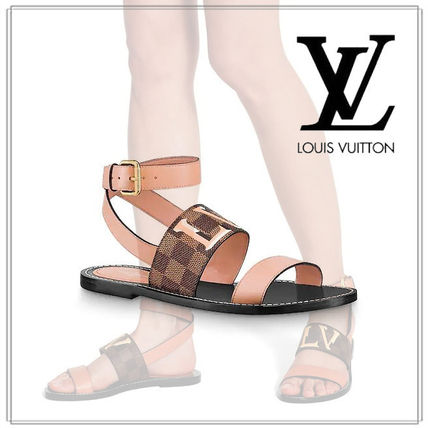 Louis Vuitton 2020 21AW Casual Style Logo Sandals 