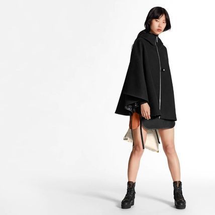 Louis Vuitton 2020 21AW Hooded Cape 1A5TSB 
