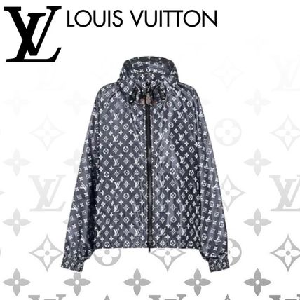Louis Vuitton 2020 SS Blurry Monogram Hooded Parka 1A6192 
