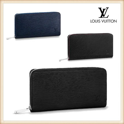 Louis Vuitton 2020 SS Unisex Plain Leather Long Wallet Logo Long Wallets M61873 M61857 M64838 
