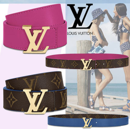 Louis Vuitton MONOGRAM 2020 SS Lv Escale Lv Initials 30Mm Reversible Belt M0255W 