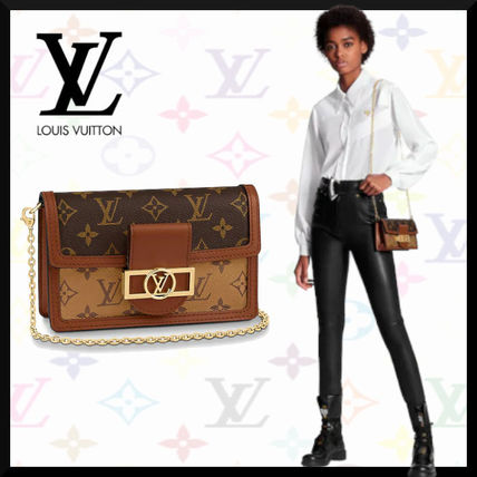 Louis Vuitton PORTEFEUILLE VICTORINE 2020 SS Dauphine Chain Wallet M68746 