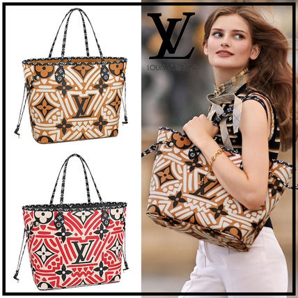 Louis Vuitton Lv Crafty Neverfull Mm M56584 M56583 