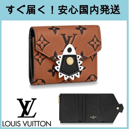 Louis Vuitton 2020 21AW Monogram Folding Wallet Small Wallet Logo Folding Wallets M69511 