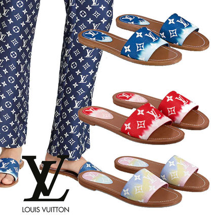 Louis Vuitton Monogram Open Toe Casual Style Sandals 1A7TOZ 1A7TNB 1A7TO5 