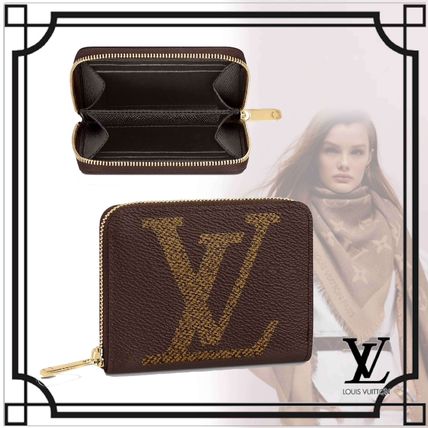Louis Vuitton ZIPPY COIN PURSE Monogram Unisex Canvas Plain Leather Folding Wallet M69354 