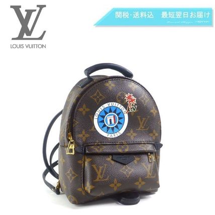 Louis Vuitton MONOGRAM Monogram 2WAY PVC Clothing Elegant Style Crossbody Backpacks M42971 