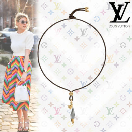 Louis Vuitton Lv Feathers Pendant MP2408 