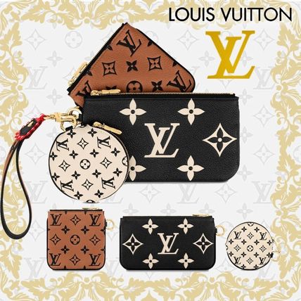 Louis Vuitton MONOGRAM 2020 21AW Leather Pouches  Cosmetic Bags 