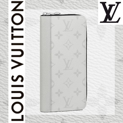Louis Vuitton ZIPPY WALLET VERTICAL Monogram Unisex Leather Logo Long Wallets M30446 