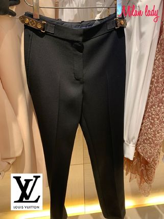 Louis Vuitton Unisex Elegant Style Formal Style Pants 1A82IU 