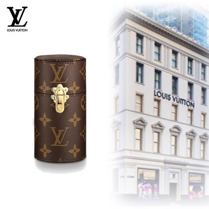 Louis Vuitton MONOGRAM Monogram Leather Logo Pouches  Cosmetic Bags LS0153 