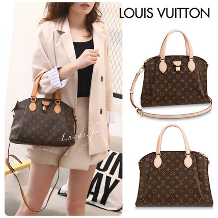 Louis Vuitton MONOGRAM Monogram Casual Style 2WAY Leather Office Style Crossbody 