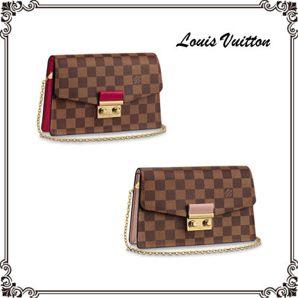 Louis Vuitton MONOGRAM 2020 SS Monogram Canvas 2WAY Chain Leather Party Style Elegant Style 
