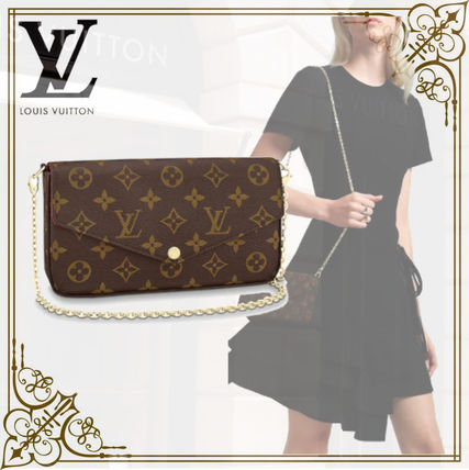 Louis Vuitton MONOGRAM Monogram Leather Crossbody Handbags M61276 