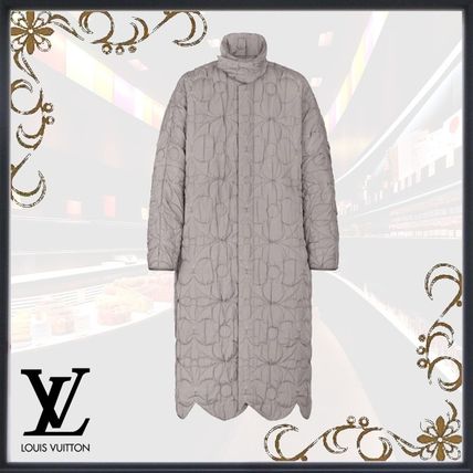 Louis Vuitton 2020 SS Monogram Flower Quilted Parka 1A7QQA 