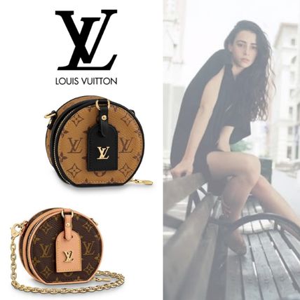 Louis Vuitton Monogram Casual Style Calfskin Canvas Street Style 2WAY 