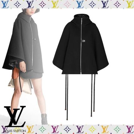 Louis Vuitton 2020 SS Hooded Cape 1A5TSC 