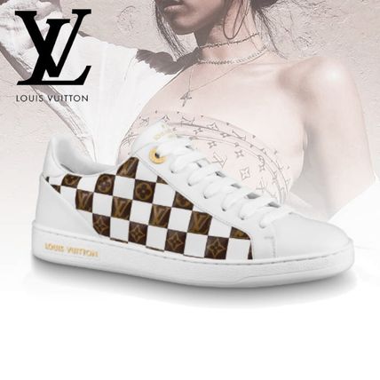 Louis Vuitton 2020 SS Casual Style Leather Logo Low Top Sneakers 1A678R 