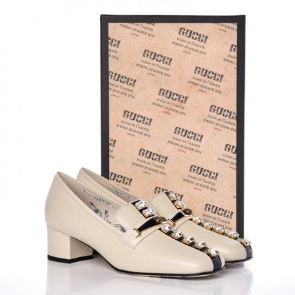 GUCCI Elegant Style Formal Style PumpsMules 