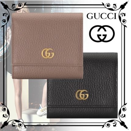 GUCCI GG Marmont Folding Wallets 598587 CAO0G 1000 598587 CAO0G 5729 