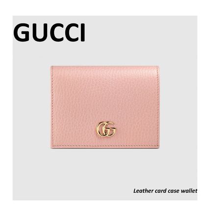 GUCCI Leather Card Case Wallet 456126 CAO0G 5909 
