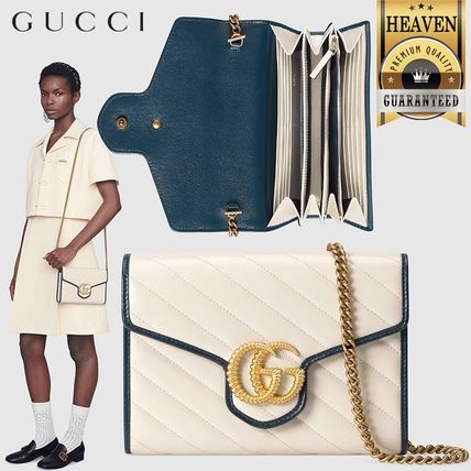 GUCCI GG Marmont 2020 SS Gg Marmont Mini Chain Bag