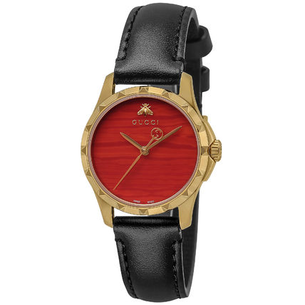 GUCCI Round Quartz Watches Analog Watches GU YA126556 