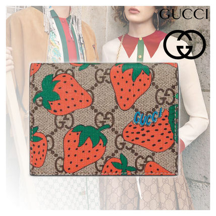 GUCCI Folding Wallet Card Holders 573839 GZRAT 8483 