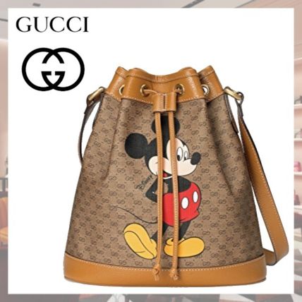 GUCCI 2020 SS Disney X Gucci Small Bucket Bag 602691 HWXAM 8559 