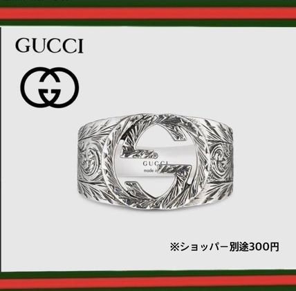 GUCCI Unisex Silver Rings YBC455302001 