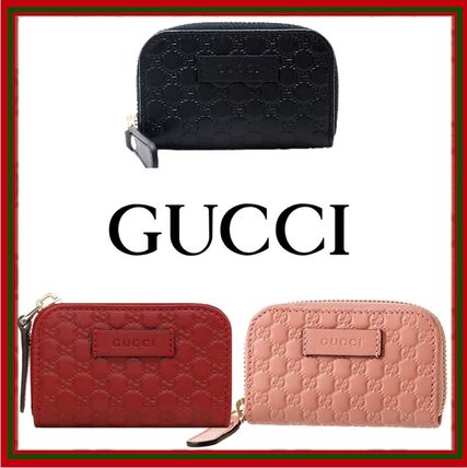 GUCCI 2020 SS Leather Long Wallet Coin Cases 449896 BMJ1G 