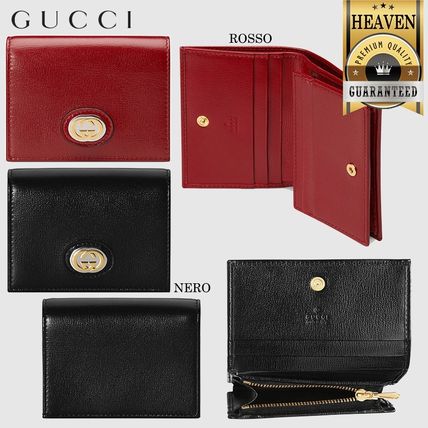 GUCCI 2020 SS Folding Wallets 598532 1DB0X 1000 598532 1DB0X 6638 