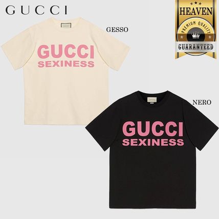 GUCCI 2020 SS Gucci Sexiness Print Oversize T Shirt 616036 XJCK1 1024 616036 XJCK1 9221 