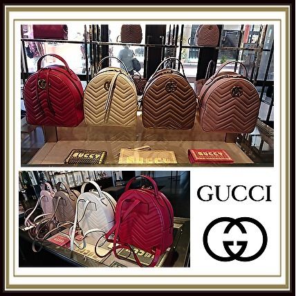 GUCCI GG Marmont Gg Marmont Quilted Leather Backpack 476671 DTDHD 