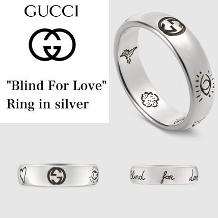 GUCCI 2018 19AW Casual Style Silver Rings 