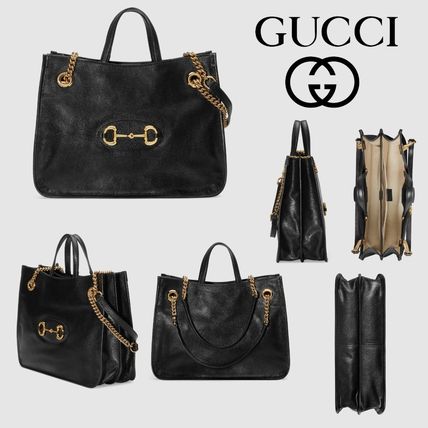 GUCCI 2020 SS Gucci Horsebit 1955 Medium Tote Bag 621144 