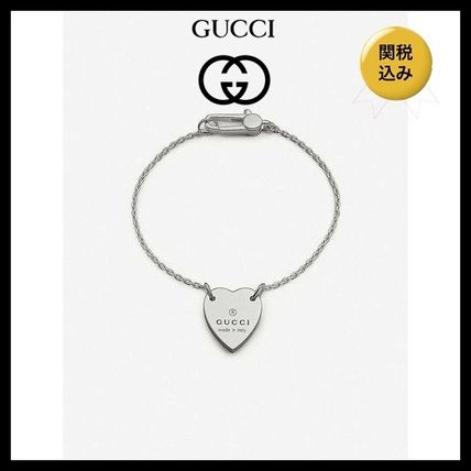 GUCCI 2019 20AW Silver Bracelets 757 10095 YBA2235130010 