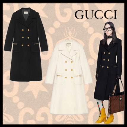 GUCCI 2020 SS Double Breasted Wool Coat