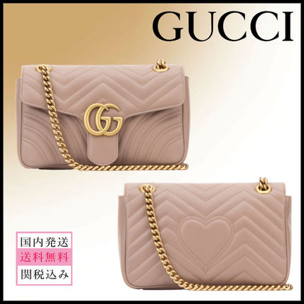 GUCCI Gg Marmont Small Matelasse Shoulder Bag 443497DTDID 