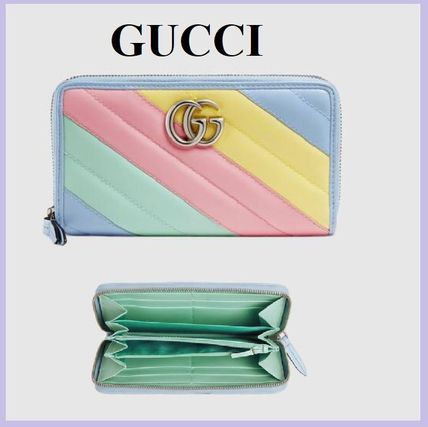 GUCCI 2020 SS Gg Marmont Zip Around Wallet 443123 DTDXP 3967 