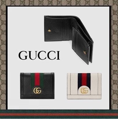 GUCCI Ophidia Ophidia Gg Card Case Wallet 523155 